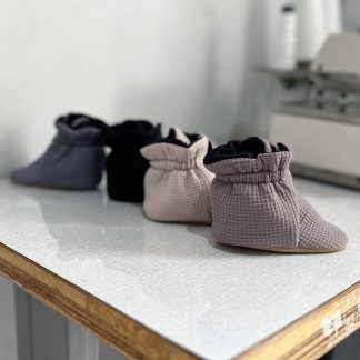 Waffle Mini Boots with Black Lining